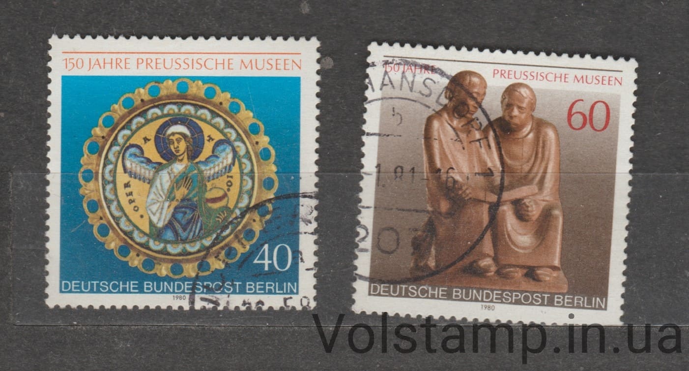 1980 West Berlin Series of stamps (Prussian Museums, Berlin) Used №625-626