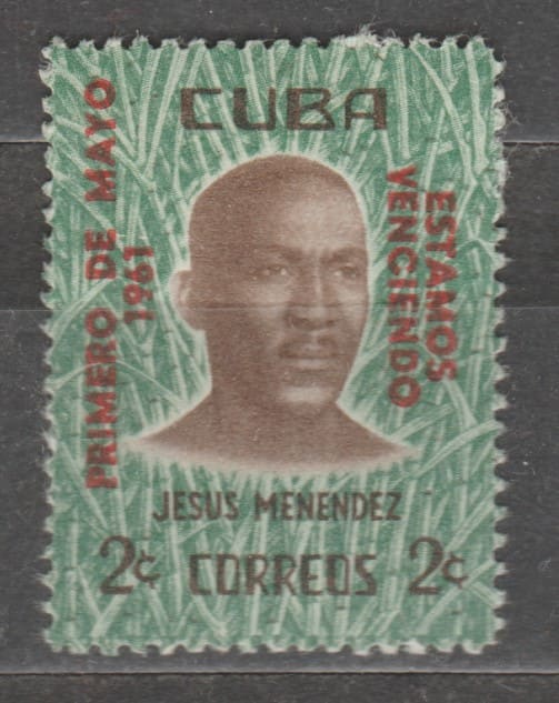 1961 Куба Марка (День праці) MH №720