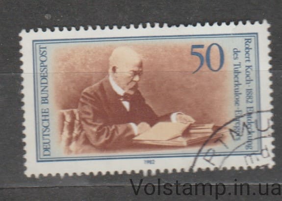 1982 Німеччина, Федеративна Республіка Марка (Століття відкриття туберкульозної палички) Гашена №1122