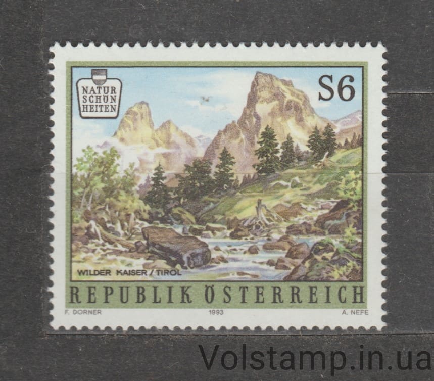 1993 Австрия Марка (Wilder Kaiser) MNH №2089