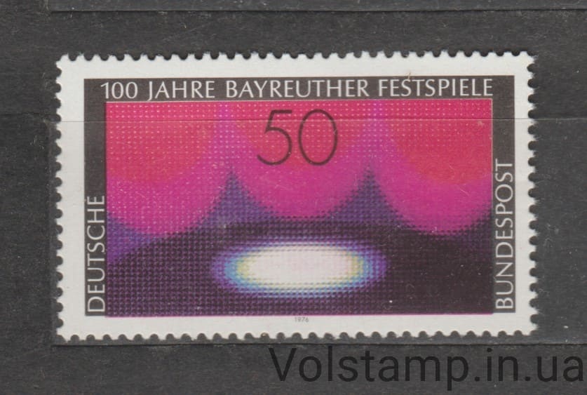 1976 Германия, ФРГ Марка (Вагнеровская сцена) MNH №896