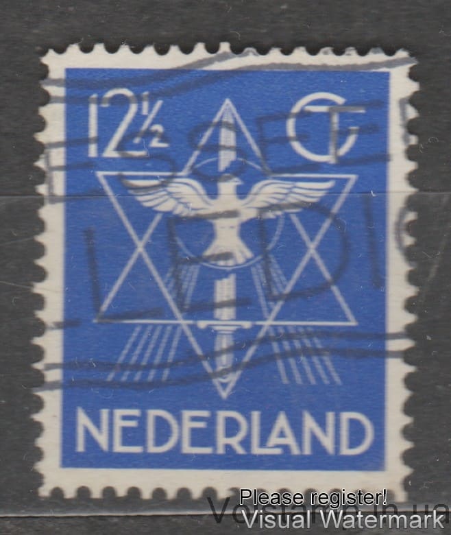 1933 Нидерланды Марка (Символ мира) Гашеная №261