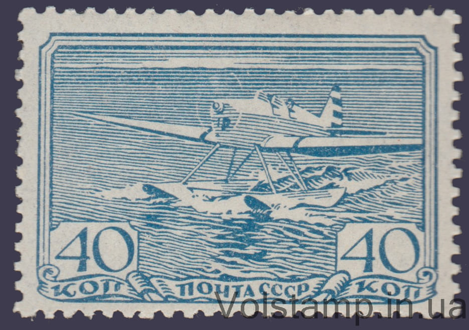 1938 Марка (Учебный самолет АНТ-6) MNH №543