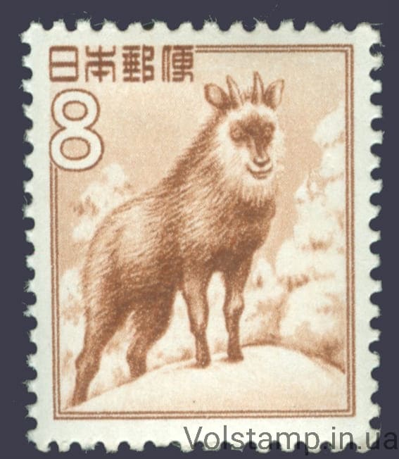 1952 Япония Марка (Млекопитающие) MNH №588