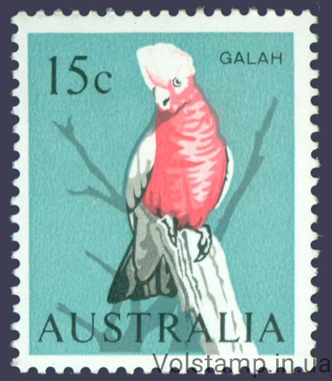 1966 Австралия Марка 15c с серии (Птица) MNH №369