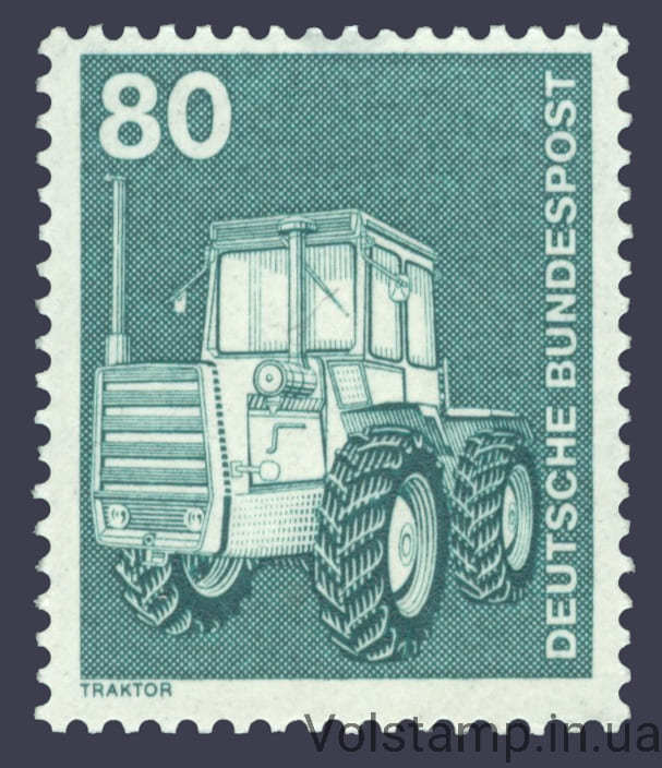 1975 Германия ФРГ Марка (Транспорт, трактор) MNH №853