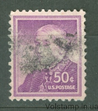 1954 США Марка (Личность, Сьюзан Б.Энтони, права женщин) Гашеная №673