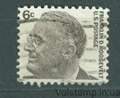 1966 США Марка (Личность, Франклин Делано Рузвельт, президент) Гашеная №894
