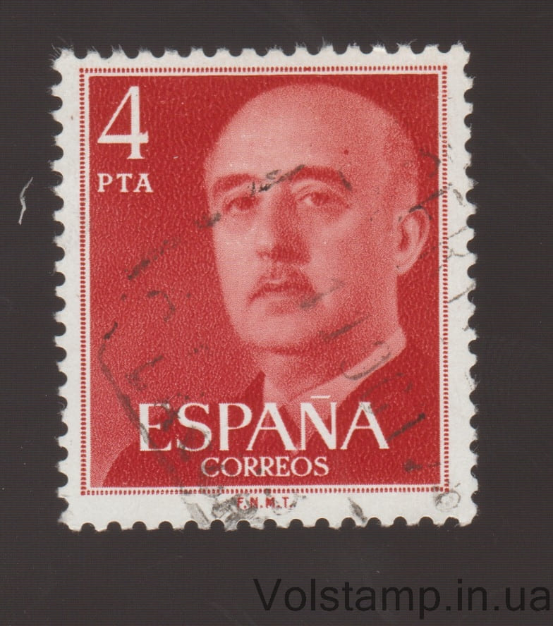 1955 Spain Stamp (Franco, General) Used №1050