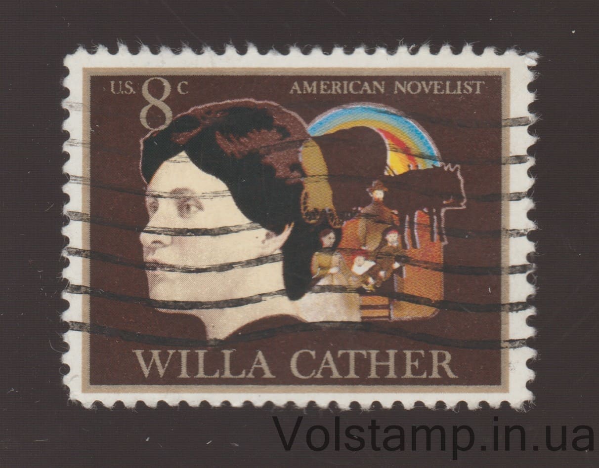 1973 США Марка (Уилла Кэтер (1873-1947)) Гашеная №1120