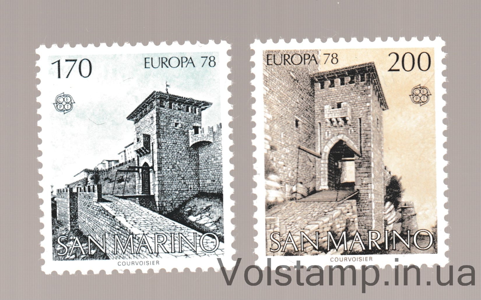 Сан-Марино Серия марок (Европа (CEPT) 1978 - Архитектура) MNH №1156-1157 1978 Сан-Марино Серия марок (Европа (CEPT) 1978 - Архитектура) MNH №1156-1157