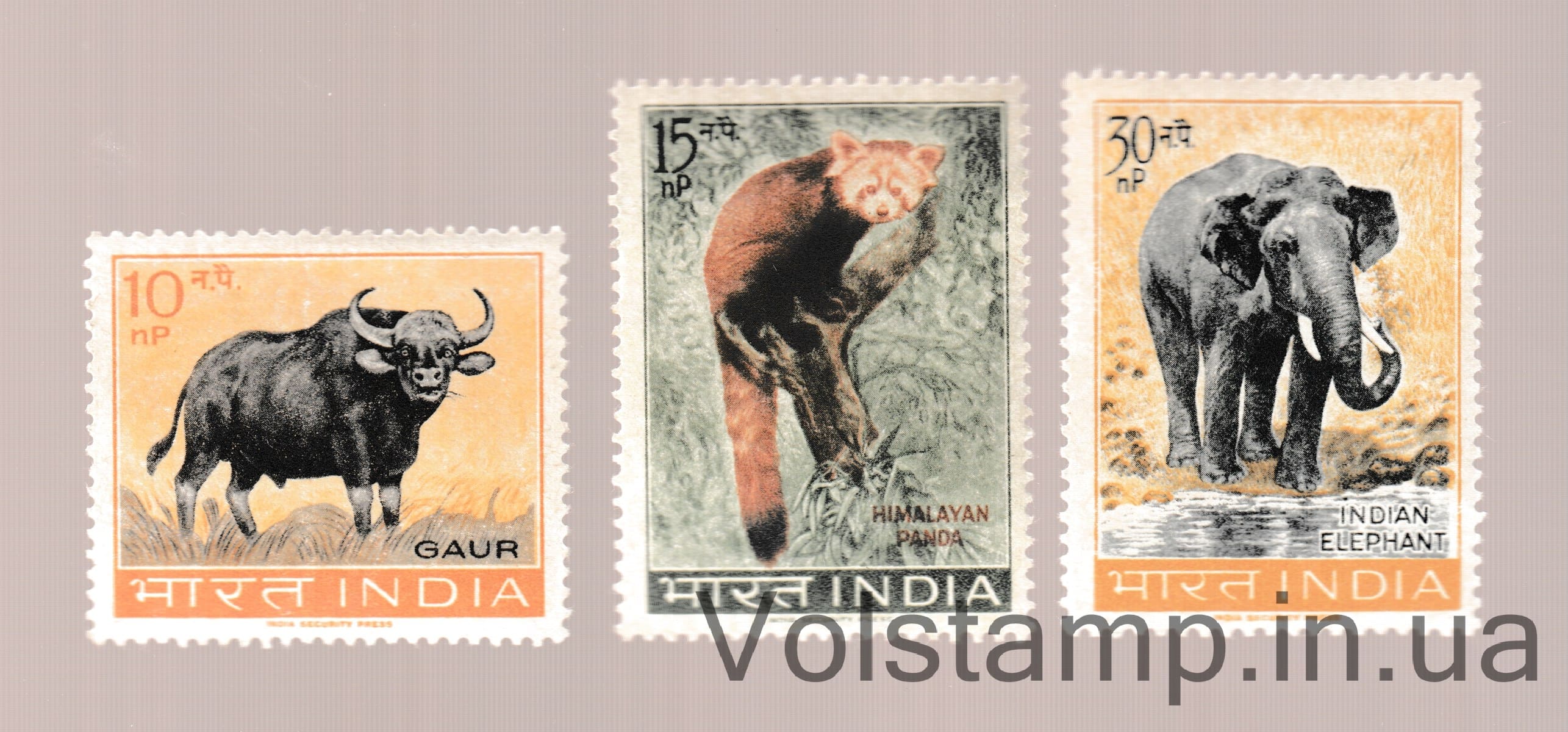 India Incomplete stamp series (Wildlife Conservation) MNH №358-360 1963 India Incomplete stamp series (Wildlife Conservation) MNH №358-360