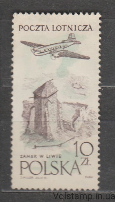 1959 Польша Марка (Самолеты, филателия) MH №1101