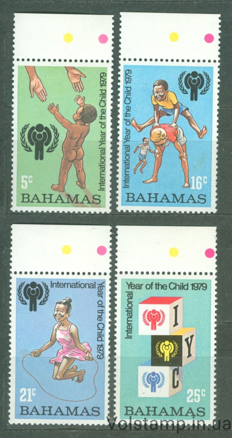1979 Багамские Острова Серия марок (Международный год ребенка) MNH №436-439