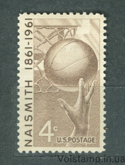1961 США Марка (Нейсмит - Проблема баскетбола) MNH №815