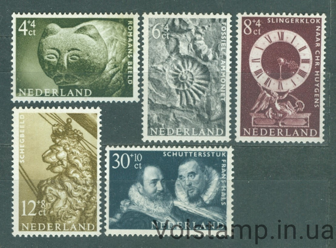 1962 Нидерланды Серия марок (Летние марки 1962 года.) MH №774-778