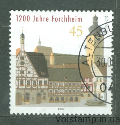 2005 Германия, Федеративная Республика Марка (Ратуша) Гашеная №2438