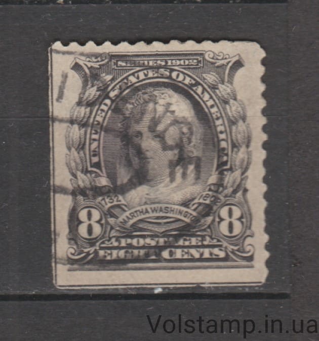 США Марка (Марта Вашингтон (1731-1802), бывшая первая леди США) Гашеная №144 1902 США Марка (Марта Вашингтон (1731-1802), бывшая первая леди США) Гашеная №144