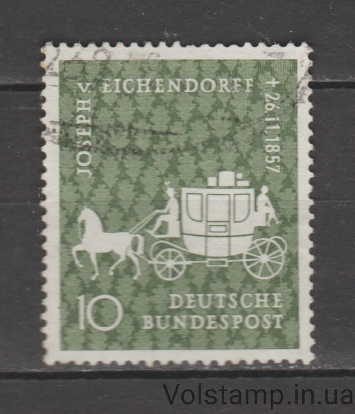 1957 Германия, Федеративная Республика Марка (Перевозка) Гашеная №280