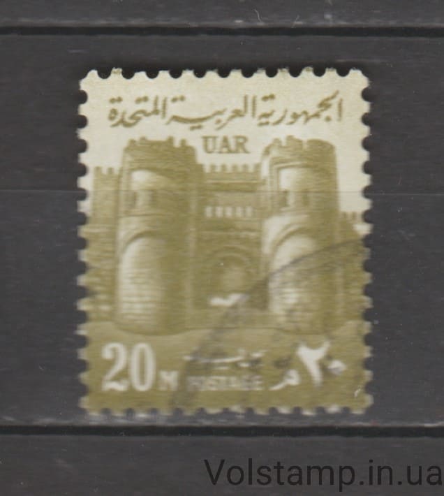 1967 Єгипет Марка (національні символи) Гашена №863 1967 Єгипет Марка (національні символи) Гашена №863