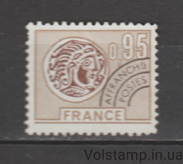 1976 Франция Марка (Галльская монета) MH №1974
