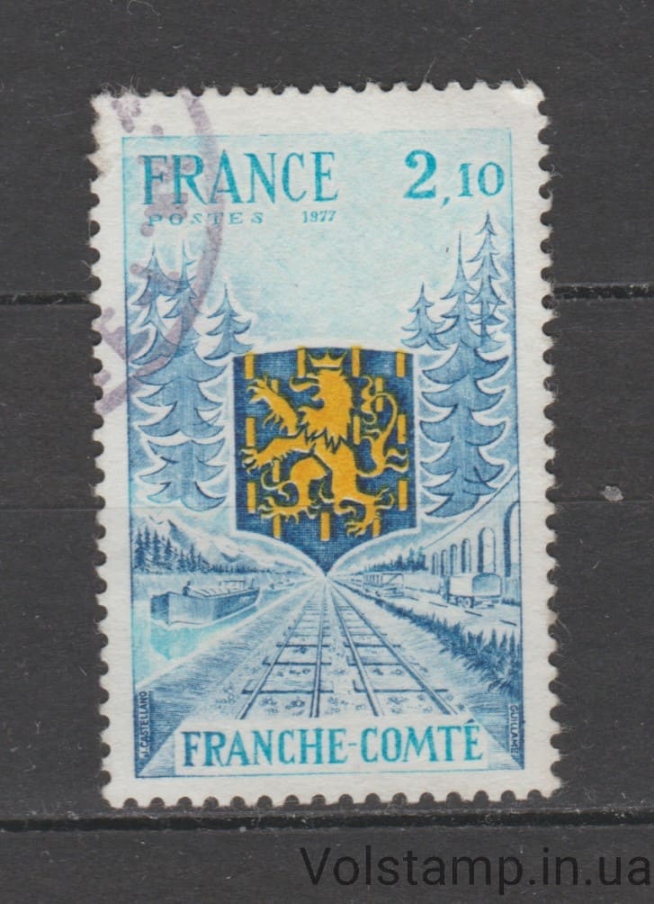 1977 Франция Марка (Регион Франш-Конте) Гашеная №2006