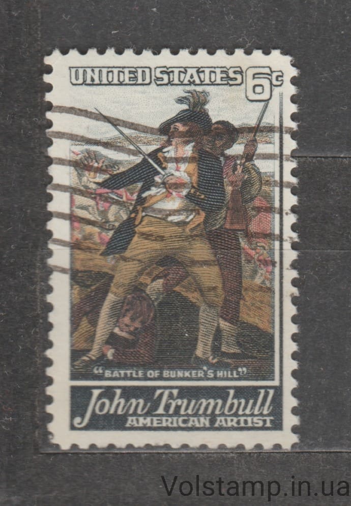 1968 USA Stamp (John Trumbull) Used №969