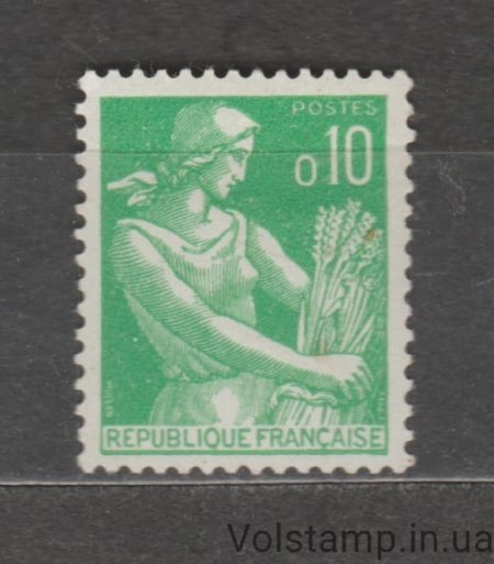 1960 France Stamp (Reaper) MH №1227