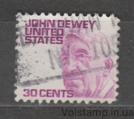 1968 США Марка (Джон Дьюи) Гашеная №970