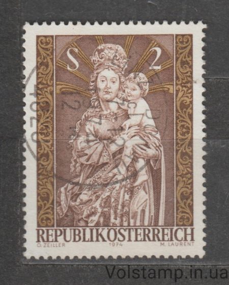 1974 Austria Stamp (Christmas) Used №1472