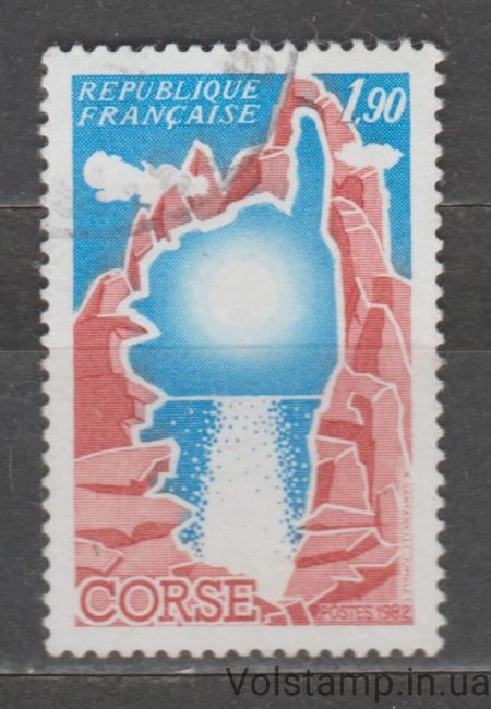 1982 Франция Марка (Регион Корсика) Гашеная №2313