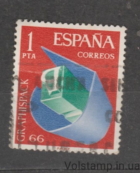 1966 Испания Марка (Graphispack '66) Гашеная №1597