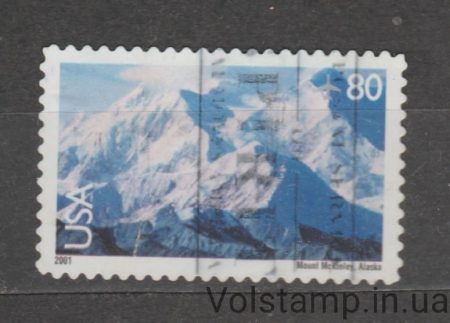 2001 США Марка (Краєвиди) Гашена №3449