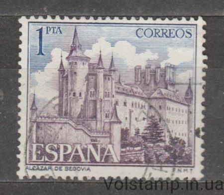 1964 Испания Марка (Алькасар, Сеговия) Гашеная №1436