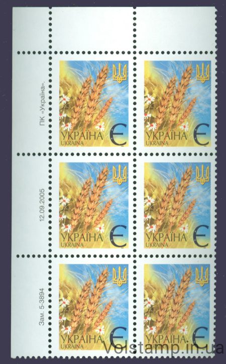 12.09.2005 стандарт Шестиблок Є (Лівий верх) №5-3894