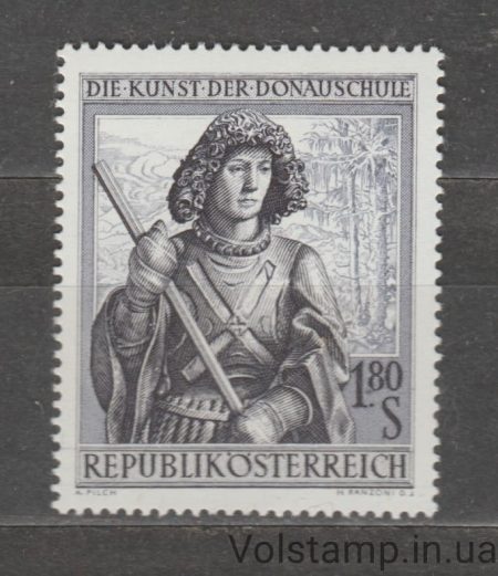 1965 Австрия Марка (Искусство Дунайской школы) MNH №1182
