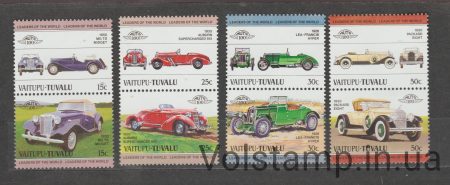 1984 Tuvalu, Vaitupu Series of stamps (VAITUPU Island - Cars) MNH №1-8