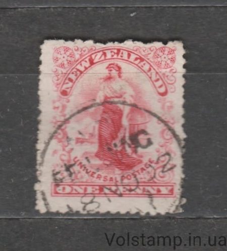 1901 Нова Зеландія Марка (1-пенсова універсальна) Гашена №121