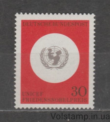 1966 Германия, ФРГ Марка (Эмблема ЮНИСЕФ) MNH №527