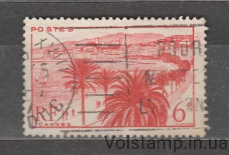 1947 Франція Марка (Канни) Гашена №757