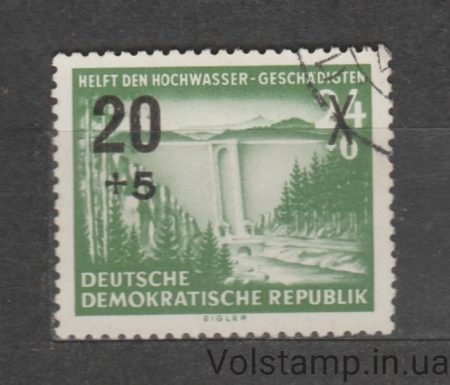 1955 НДР Марка (Тесниця Соса) Гашена №449