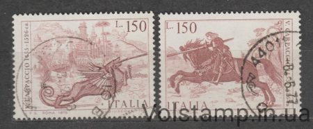 1976 Італія Серія марок (Вітторе Карпаччо) Гашені №1537-1538
