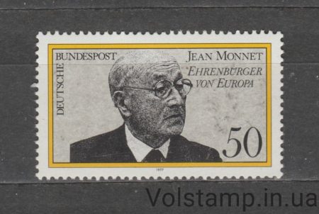 1977 Германия, ФРГ Марка (Жан Монне) MNH №926