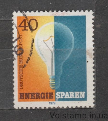 1979 Germany, FRG Stamp (Light bulb) Used №1031