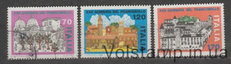 1980 Italy Series of stamps (Stamp Day 1980) Used №1739-1741