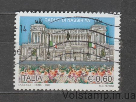 2006 Италия Марка (Павшие в Насирии) Гашеная №3146