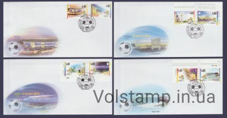 2012 FDC EURO 2012 №1194-1201