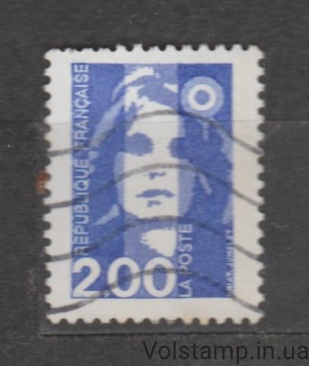 1994 Франция Марка (Марианна де Бриат) Гашеная №3037