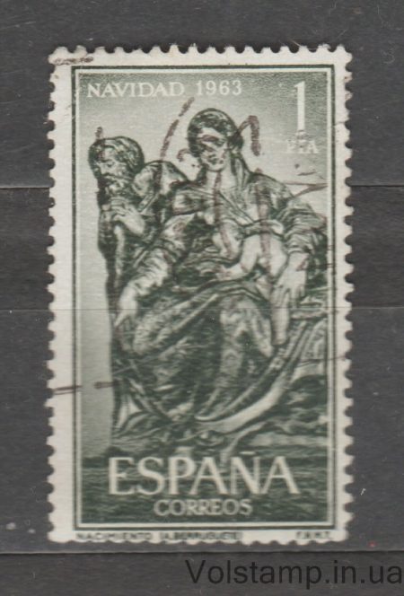 1963 Испания Марка (Рождеств) Гашеная №1429