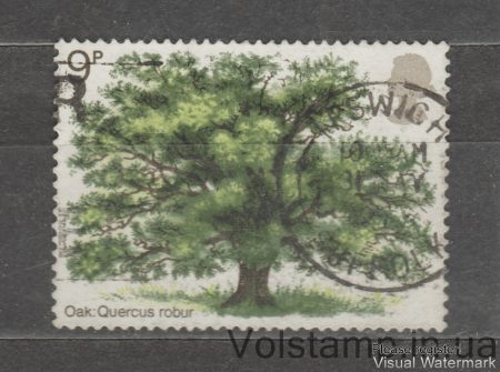 1973 United Kingdom Stamp (Oak Tree) Used №615
